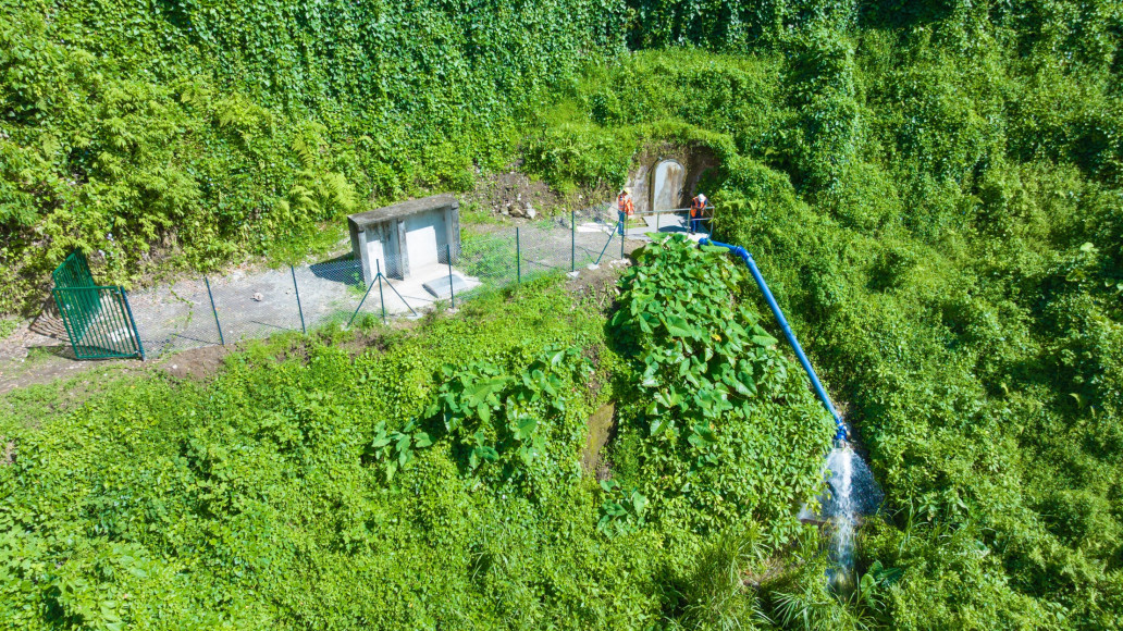 Etude hydrogéologique de la source Morestin en Martinique