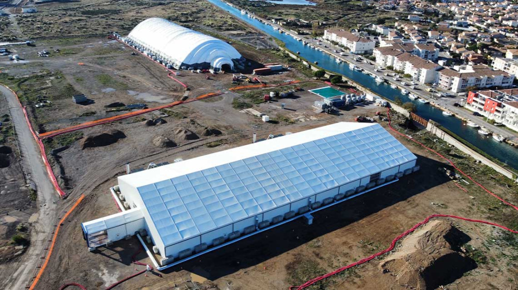 Réhabilitation des sols d'une ancienne raffinerie à Frontignan